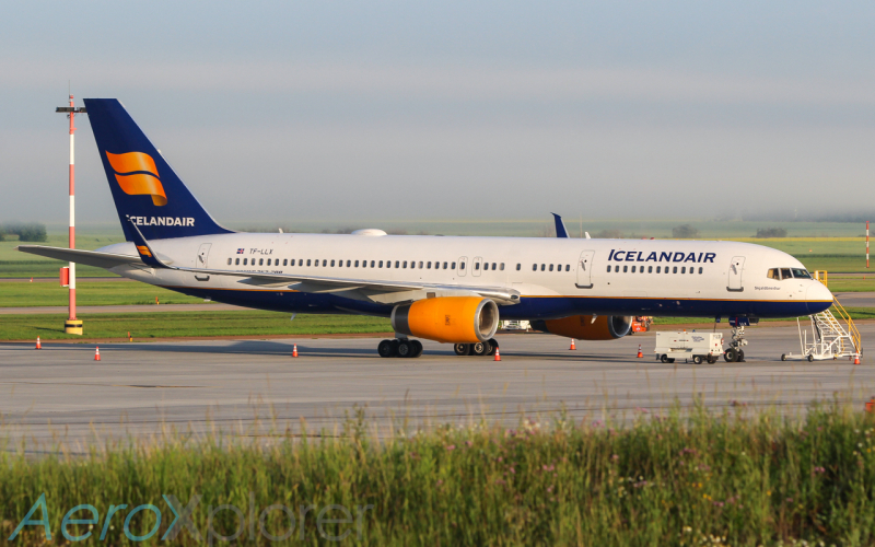 Photo of TF-LLX - Icelandair Boeing 757-200 at YEG on AeroXplorer Aviation Database