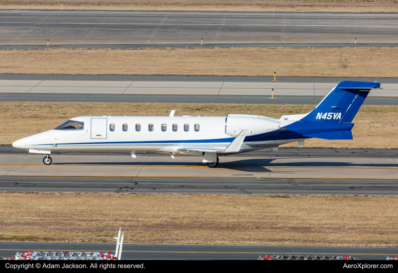 Photo of N45VA - PRIVATE Learjet 45 at IAD on AeroXplorer Aviation Database