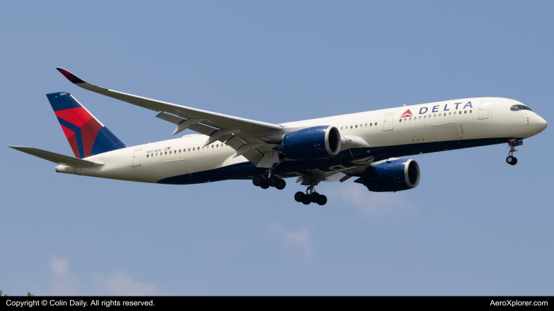 Photo of N501DN - Delta Airlines Airbus A350-900 at ATL on AeroXplorer Aviation Database
