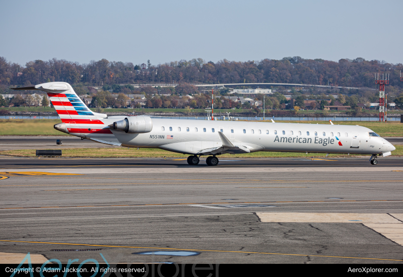 Photo of N551NN - PSA Airlines Mitsubishi CRJ-900 at DCA on AeroXplorer Aviation Database