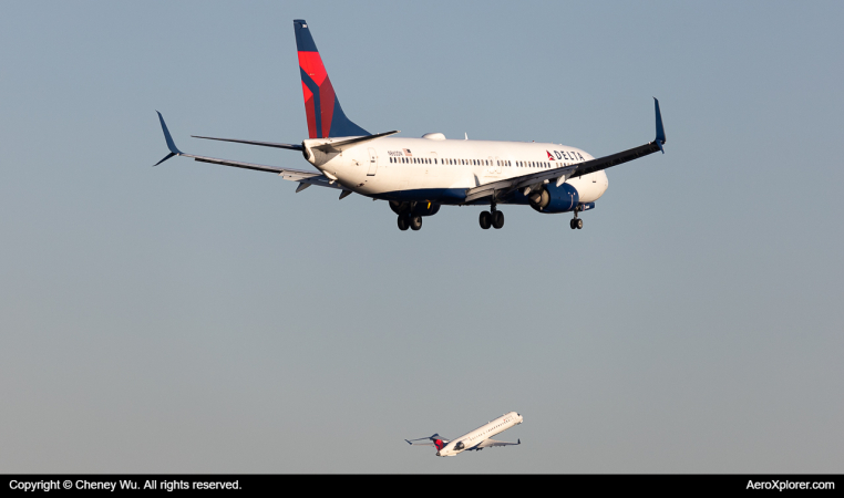 Photo of N860DN - Delta Airlines Boeing 737-900 at JFK on AeroXplorer Aviation Database