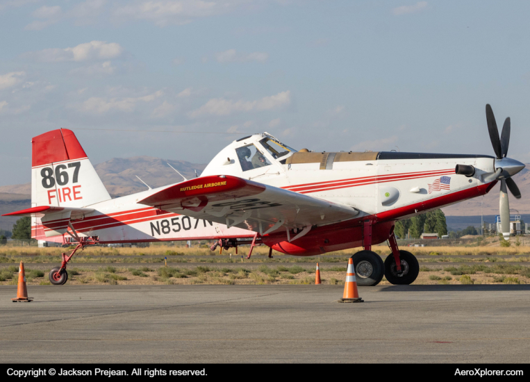 Photo of N8507N - PRIVATE Air Tractor AT-802A at U76 on AeroXplorer Aviation Database