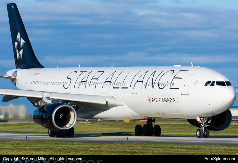 Photo of C-GEGI - Air Canada Airbus A330-300 at YYZ on AeroXplorer Aviation Database