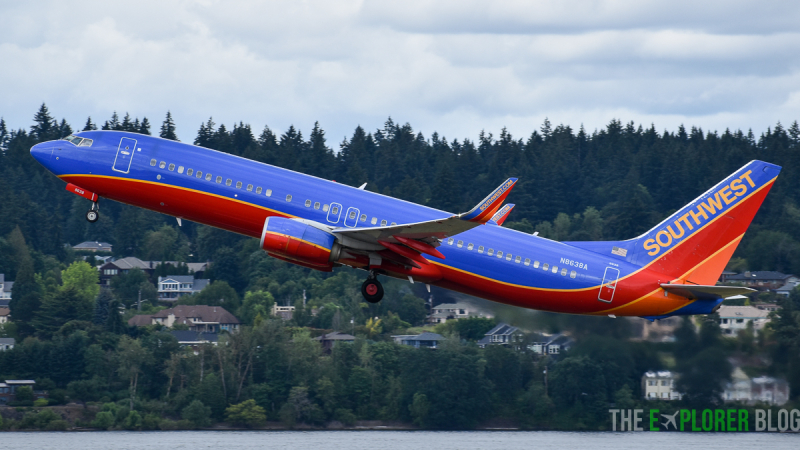 Photo of N8638A - Southwest Airlines Boeing 737-800 at PDX on AeroXplorer Aviation Database