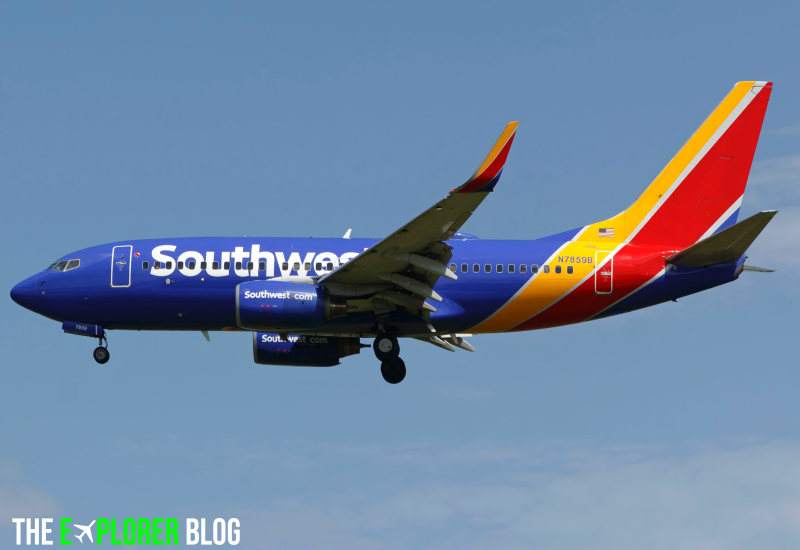 Photo of N7859B - Southwest Airlines Boeing 737-700 at MCO on AeroXplorer Aviation Database