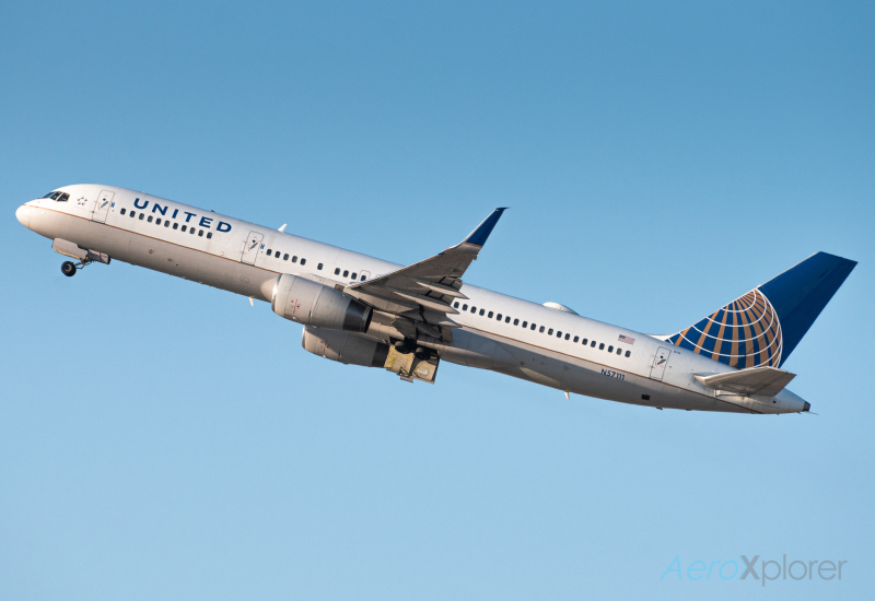 Photo of N57111 - United Airlines Boeing 757-200 at SFO on AeroXplorer Aviation Database