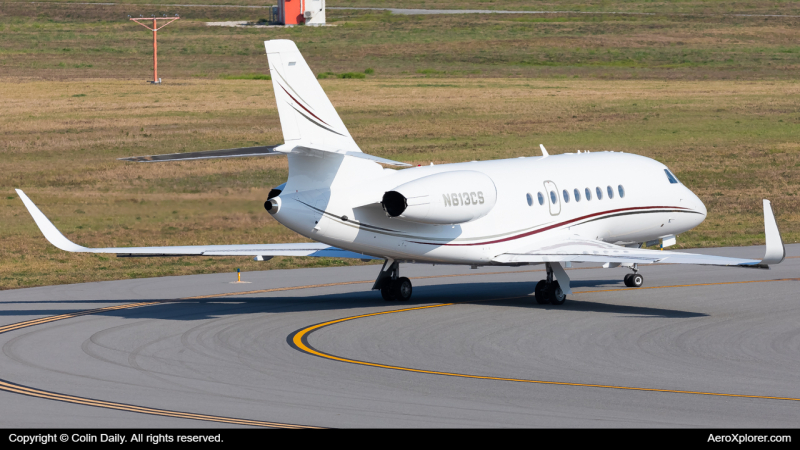 Photo of N613CS - PRIVATE Dassault Falcon 2000EX at DAB on AeroXplorer Aviation Database