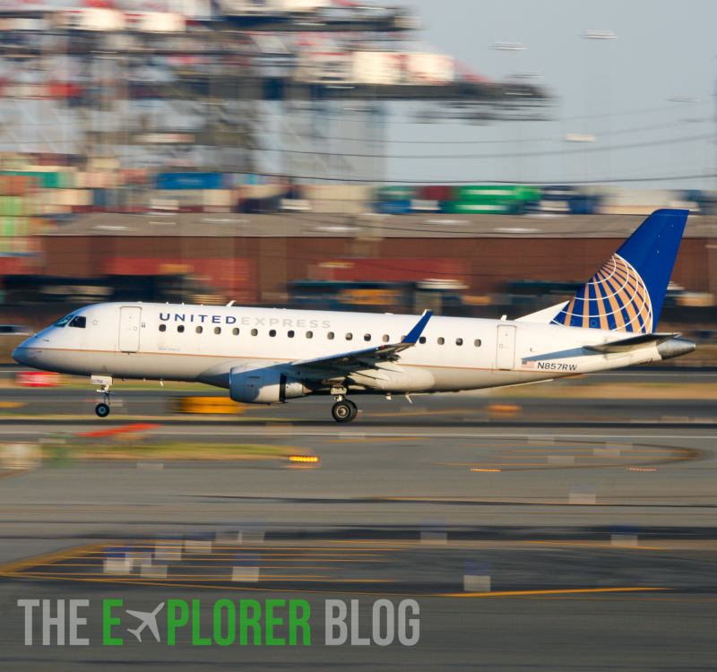 Photo of N857RW - United Airlines Embraer E170 at EWR on AeroXplorer Aviation Database