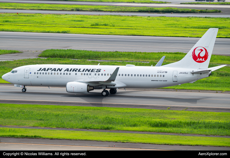 Photo of JA329A - Japan Airlines HND at HND on AeroXplorer Aviation Database