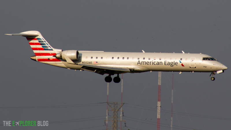 Photo of N502AE - American Airlines Mitsubishi CRJ-700 at CVG on AeroXplorer Aviation Database