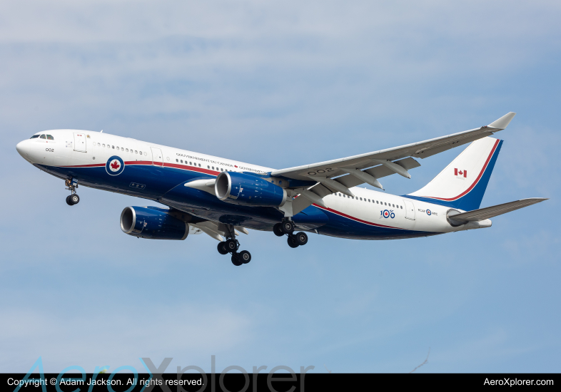 Photo of 330002 - Royal Canadian Air Force Airbus CC-330 Husky at ADW on AeroXplorer Aviation Database