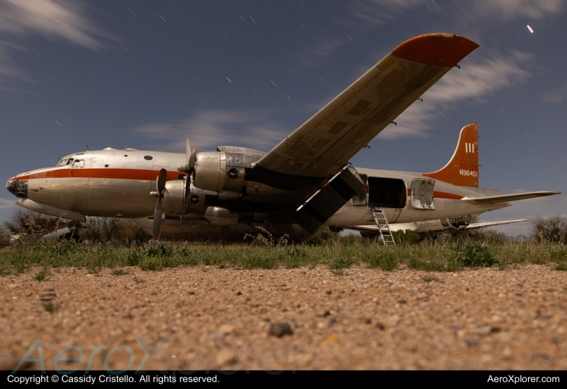 Photo of N96451 - Maricopa Aircraft Service Douglas C-54 Skymaster at AVW on AeroXplorer Aviation Database
