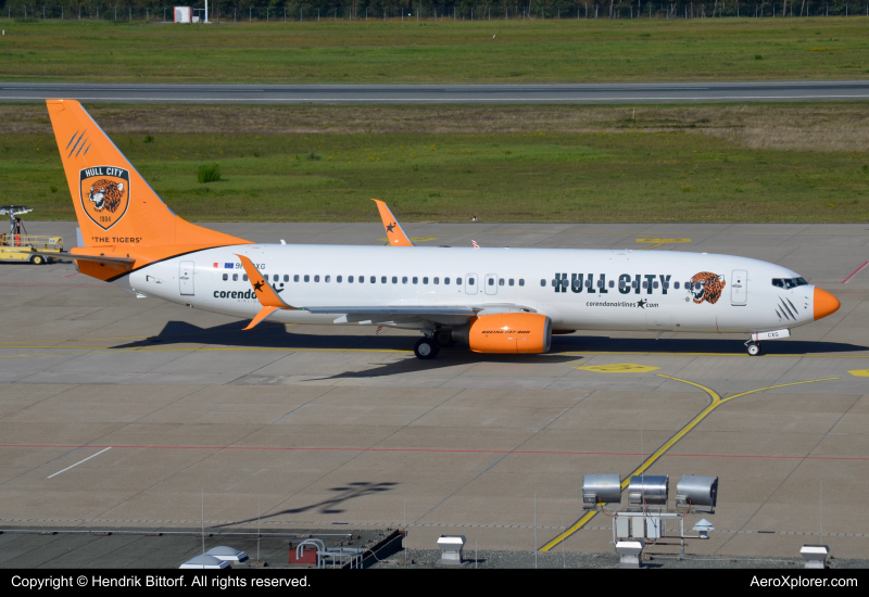 Photo of 9H-CXG - Corendon Airlines Boeing 737-800 at NUE on AeroXplorer Aviation Database