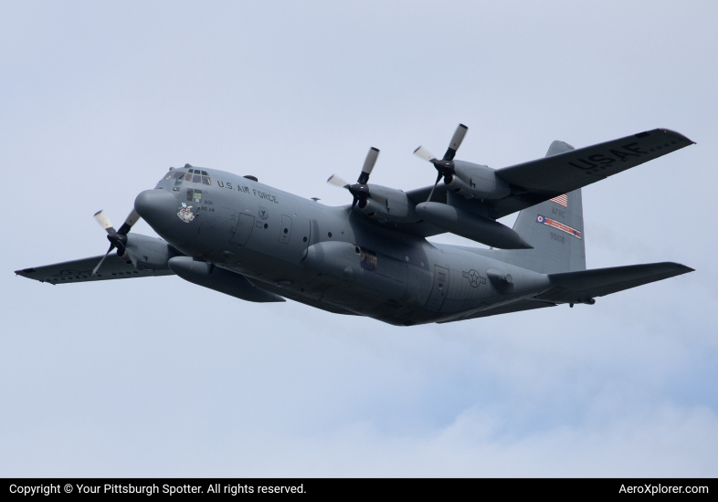 Photo of 89-9106 - USAF - United States Air Force Lockheed C-130H Hercules at BKL on AeroXplorer Aviation Database