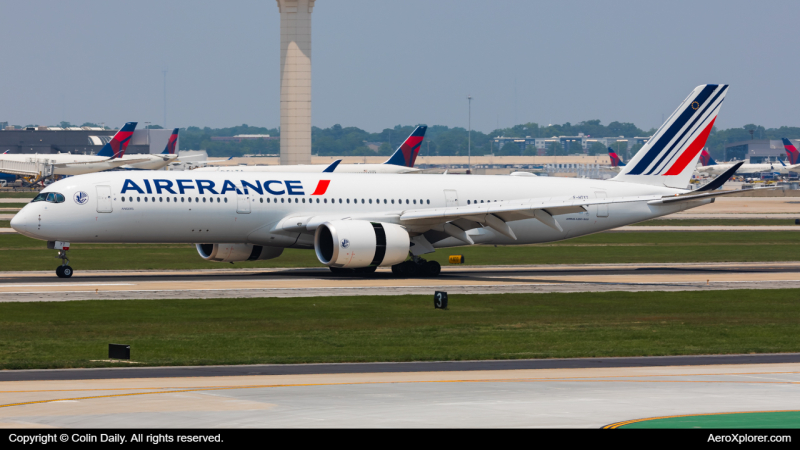 Photo of F-HTYT - Air France Airbus A350-900 at ATL on AeroXplorer Aviation Database