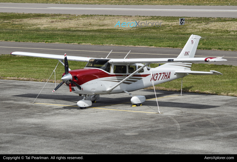 Photo of N377HA - PRIVATE Cessna 206 at CGS on AeroXplorer Aviation Database