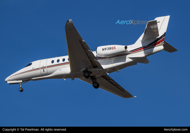 Photo of N938QS - NetJets Cessna 680 Citation Sovereign  at PIT on AeroXplorer Aviation Database