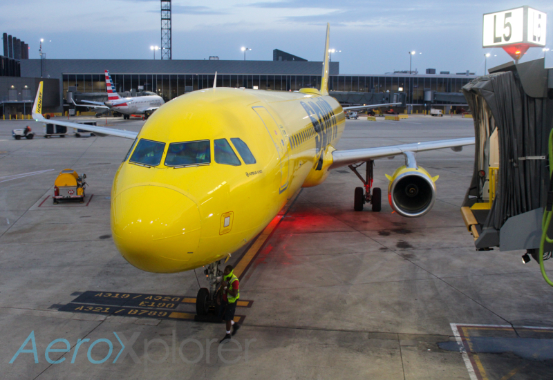 Photo of N669NK - Spirit Airlines Airbus A321-200 at ORD on AeroXplorer Aviation Database