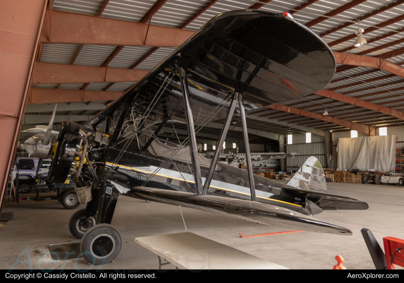 Photo of N9752H - PRIVATE Boeing Stearman at E60 on AeroXplorer Aviation Database