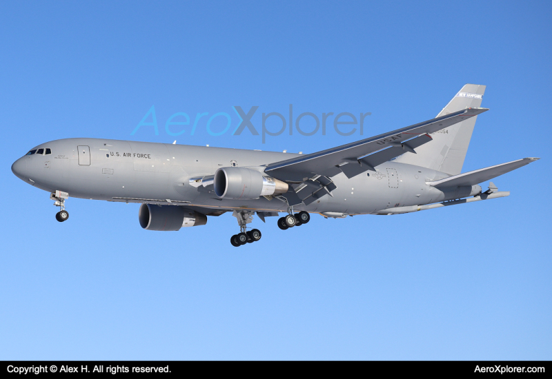 Photo of 18-46054 - USAF - United States Air Force Boeing KC-46A Pegasus at PSM on AeroXplorer Aviation Database