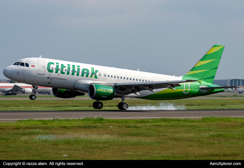 Photo of PK-GLO - Citilink Airbus A320 at CGK on AeroXplorer Aviation Database
