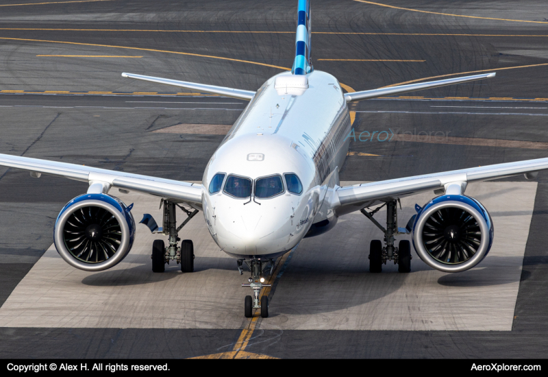 Photo of N3113J - JetBlue Airways Airbus A220-300 at BOS on AeroXplorer Aviation Database