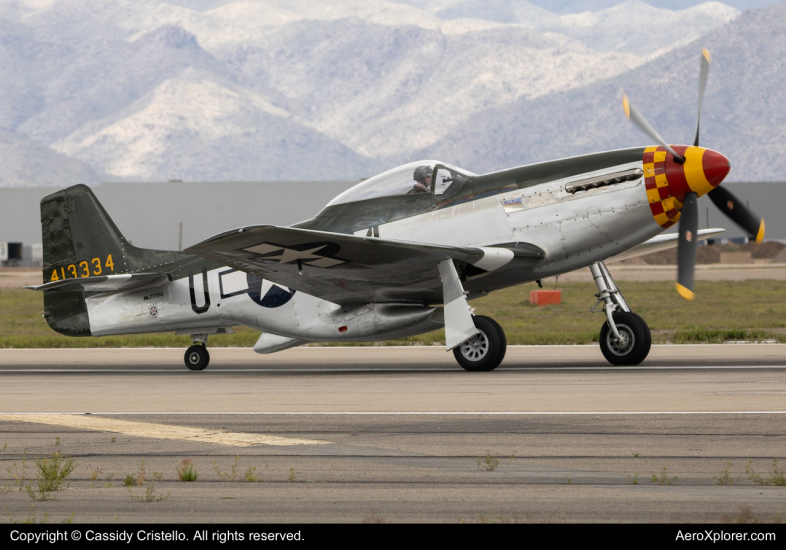Photo of N7715C - Planes of Fame North American P-51 Mustang at LUF on AeroXplorer Aviation Database
