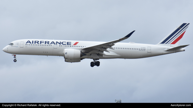 Photo of F-HTYD - Air France Airbus A350-900 at ATL on AeroXplorer Aviation Database