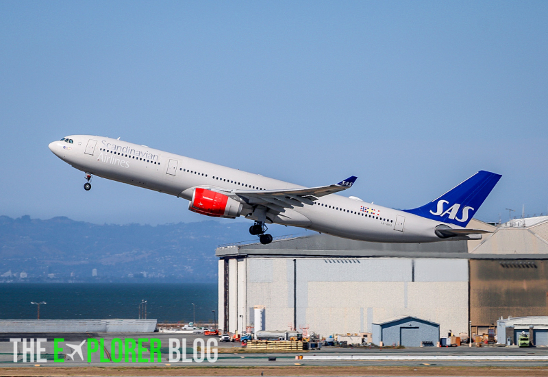 Photo of LN-RKS - Scandinavian Airlines Airbus A330-300 at SFO on AeroXplorer Aviation Database