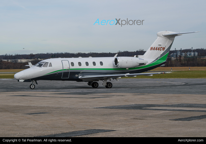 Photo of N444CW - PRIVATE Cessna 650 Citation III at FDK on AeroXplorer Aviation Database