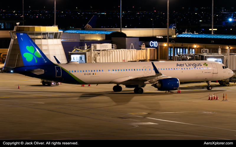 Photo of EI-LRC - Aer Lingus Airbus A321NEO at CLE on AeroXplorer Aviation Database