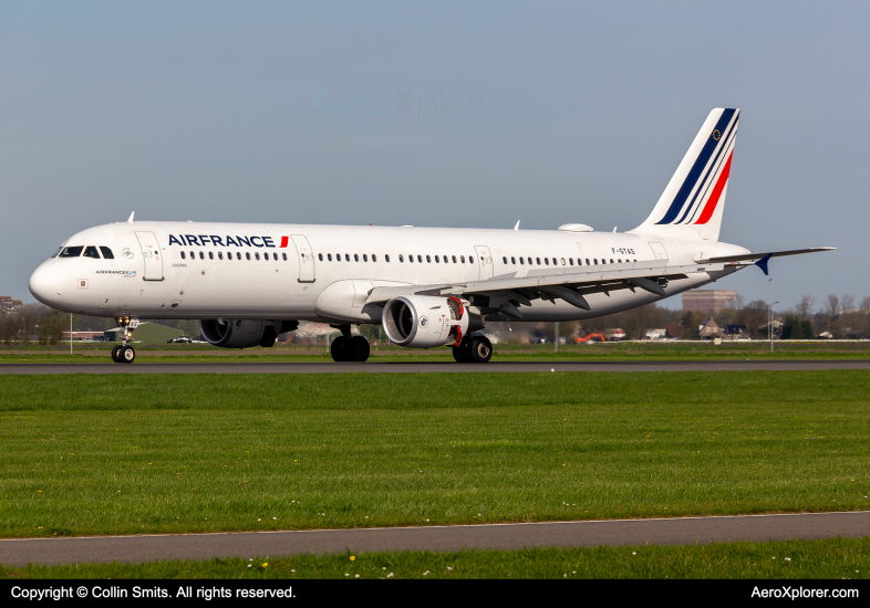 Photo of F-GTAS - Air France Airbus A321-212 at AMS on AeroXplorer Aviation Database