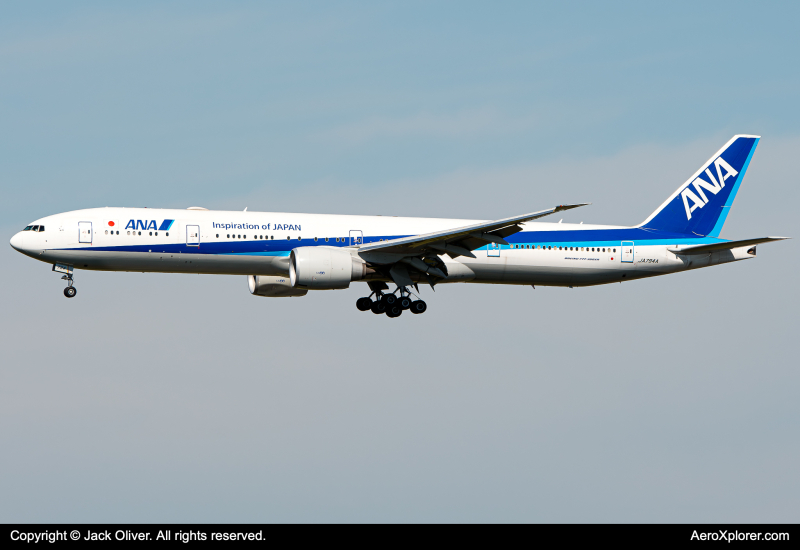 Photo of JA794A - All Nippon Airways Boeing 777-300ER at JFK on AeroXplorer Aviation Database
