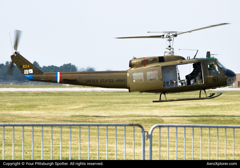 Photo of N624HF - PRIVATE  Bell UH-1 Huey/Iroquois  at DAY on AeroXplorer Aviation Database