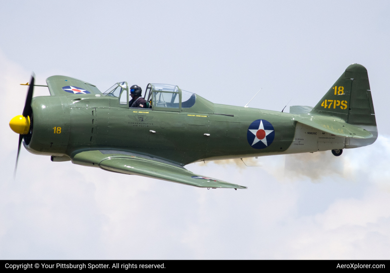 Photo of N9820C - Commemorative Air Force North American T-6 Texan at DAY on AeroXplorer Aviation Database