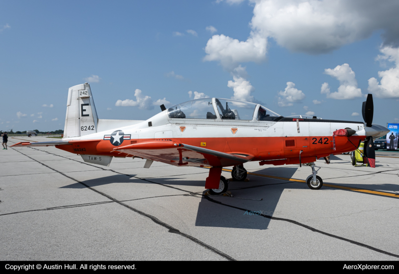 Photo of 166242 - USN - United States Navy Beechcraft T-6 Texan II at DAY on AeroXplorer Aviation Database