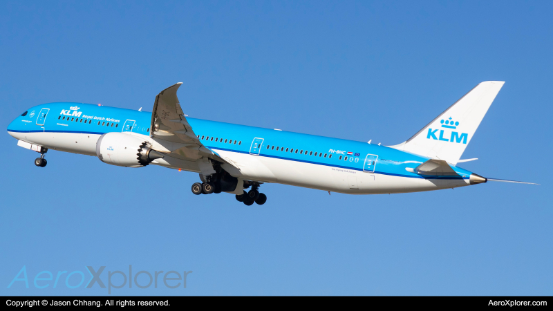 Photo of PH-BHC - KLM Boeing 787-9 at MSP on AeroXplorer Aviation Database