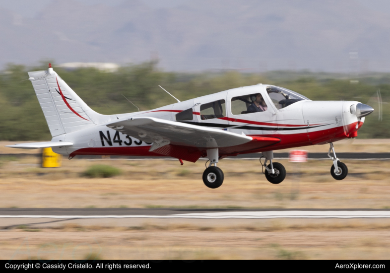 Photo of N4336X - Arizona Aero-Tech Piper 28 Warrior at RYN on AeroXplorer Aviation Database