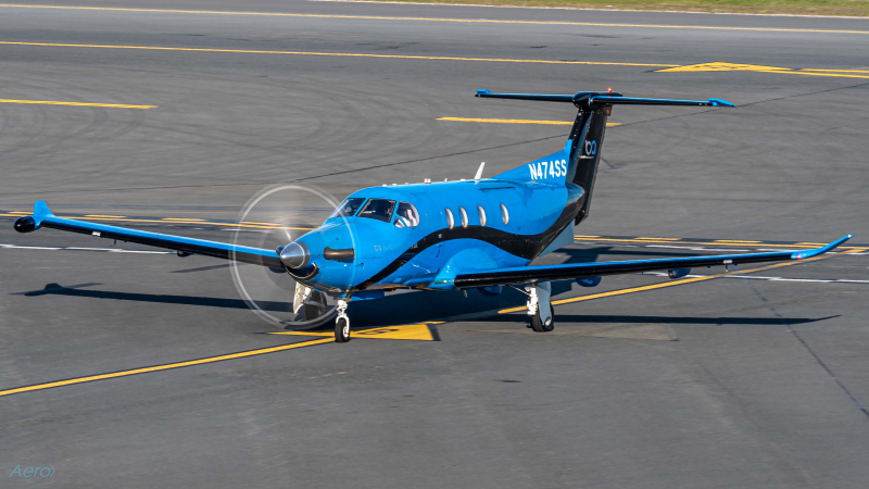 Photo of N474SS - Boutique Air Pilatus PC-12 at BOS on AeroXplorer Aviation Database
