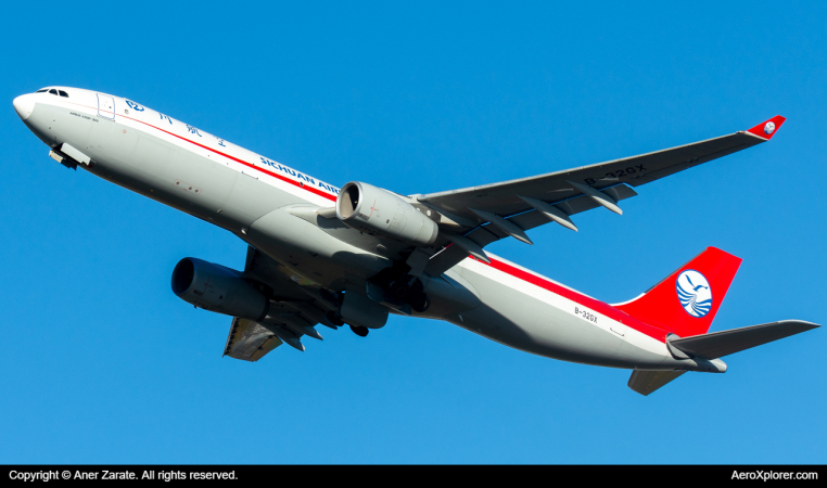 Photo of B-32GX - Sichuan Airlines Airbus A330-300F at HEL on AeroXplorer Aviation Database