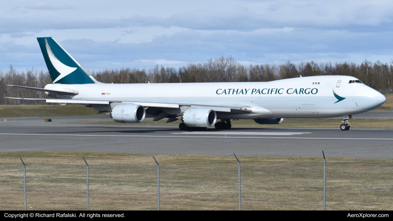 Photo of B-LJC - Cathay Pacific Cargo Boeing 747-8F at ANC on AeroXplorer Aviation Database