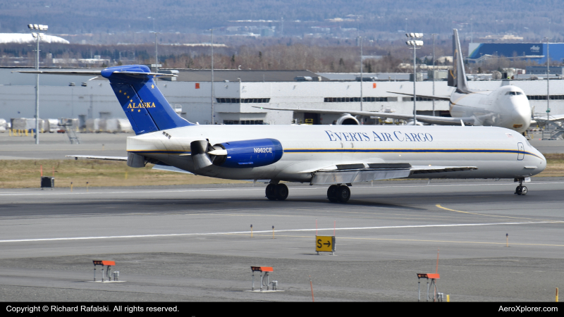 Photo of N962CE - Everts Air Cargo McDonnell Douglas MD-83(SF) at ANC on AeroXplorer Aviation Database