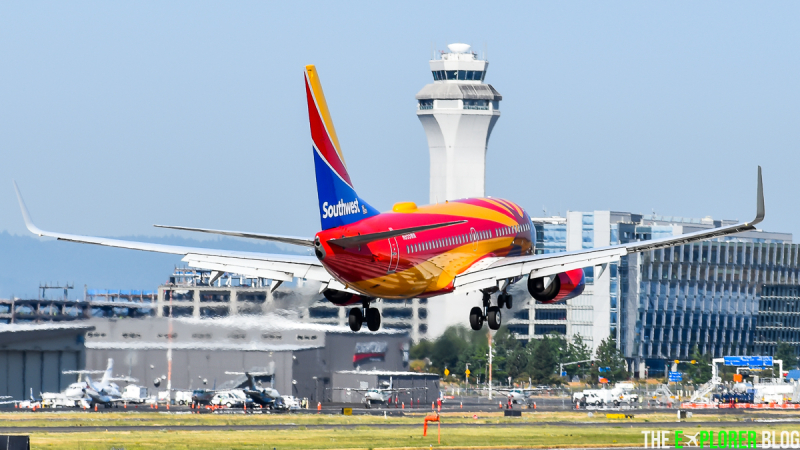 Photo of N955WN - Southwest Airlines Boeing 737-700 at PDX on AeroXplorer Aviation Database
