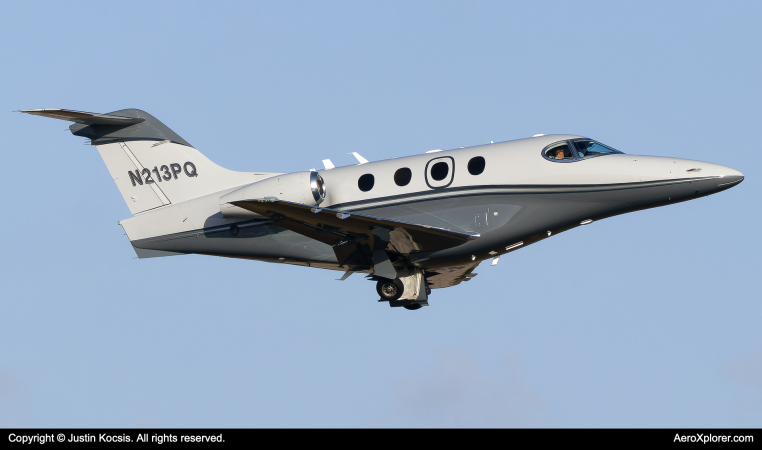 Photo of N213PQ - PRIVATE Raytheon 390 Premier I at TPA on AeroXplorer Aviation Database