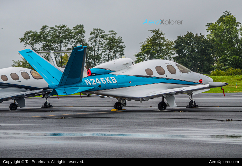 Photo of N246KB - PRIVATE Cirrus Vision SF50 at GAI on AeroXplorer Aviation Database