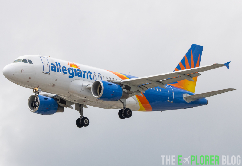 Photo of N332NV - Allegiant Air Airbus A319 at SAT on AeroXplorer Aviation Database