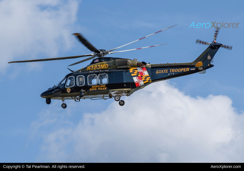 Photo of N383MD - PRIVATE Leonardo AW139 at ESN on AeroXplorer Aviation Database