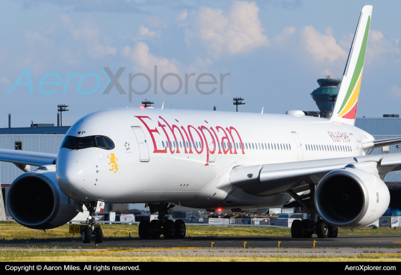 Photo of ET-AWP - Ethiopian Airlines Airbus A350-900 at YYZ on AeroXplorer Aviation Database
