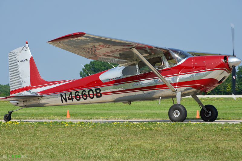Photo of N4660B - PRIVATE Cessna 180 at OSH on AeroXplorer Aviation Database