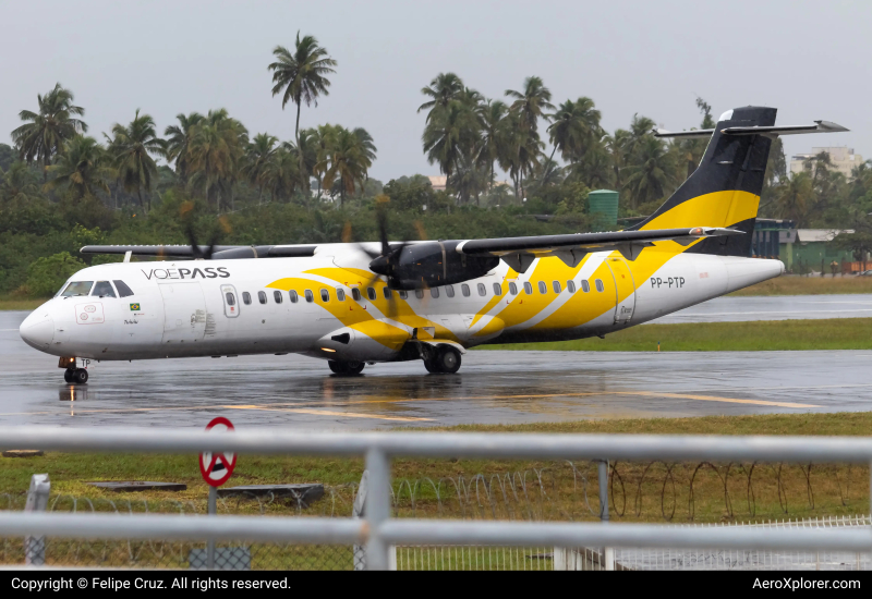 Photo of PP-PTP - Voepass Linhas Aéreas ATR 72-500 at SSA on AeroXplorer Aviation Database